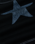 Icon Cropped Tank - Black Star