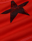 Icon Cropped Tank - Red Star