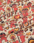 Hot Stuff Drop Pocket Cargo Pants fabric detail close up