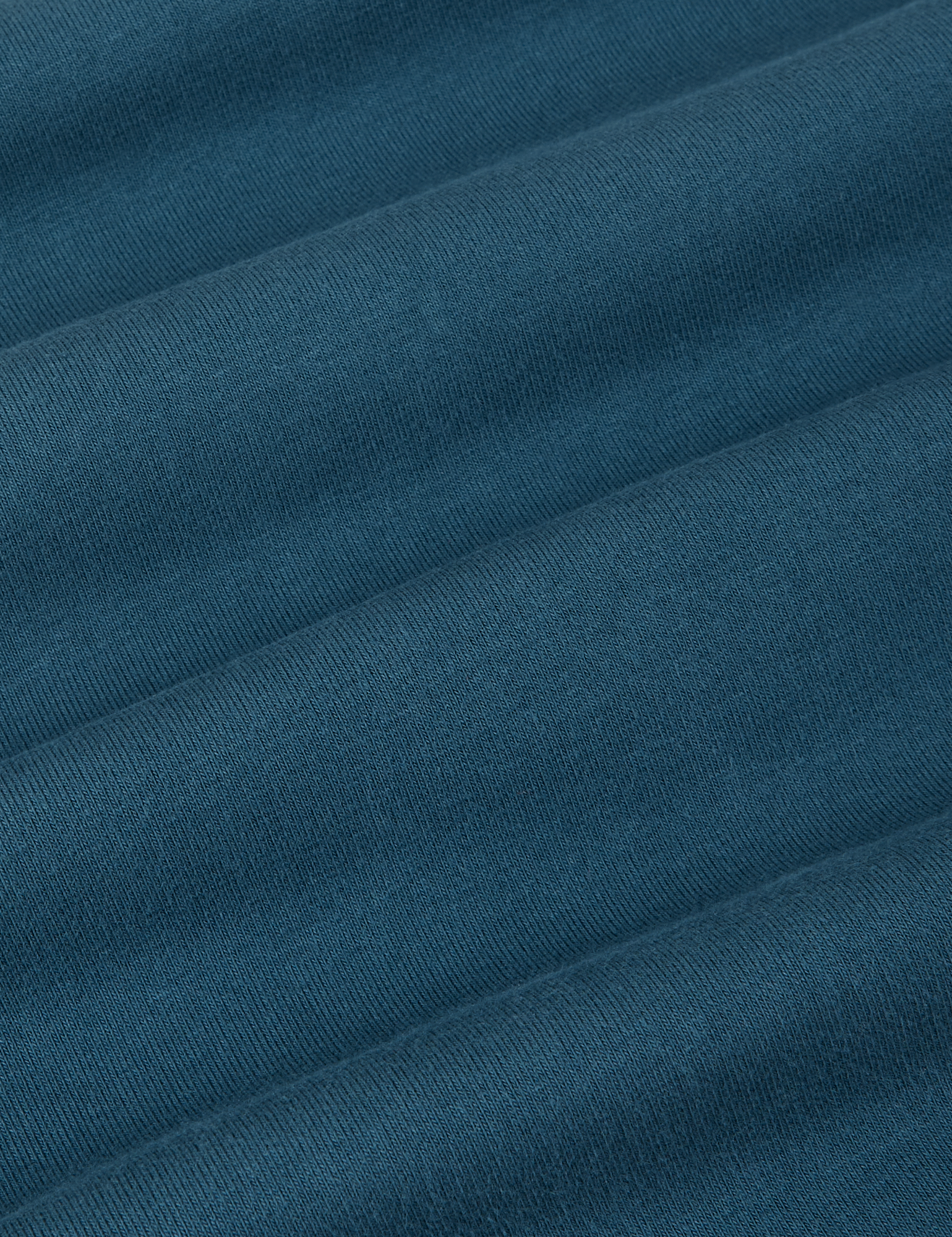 Cropped Tank Top in Lagoon fabric detail close up