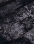 Long Sleeve Baby Tee in Black Magic Waters fabric detail close up