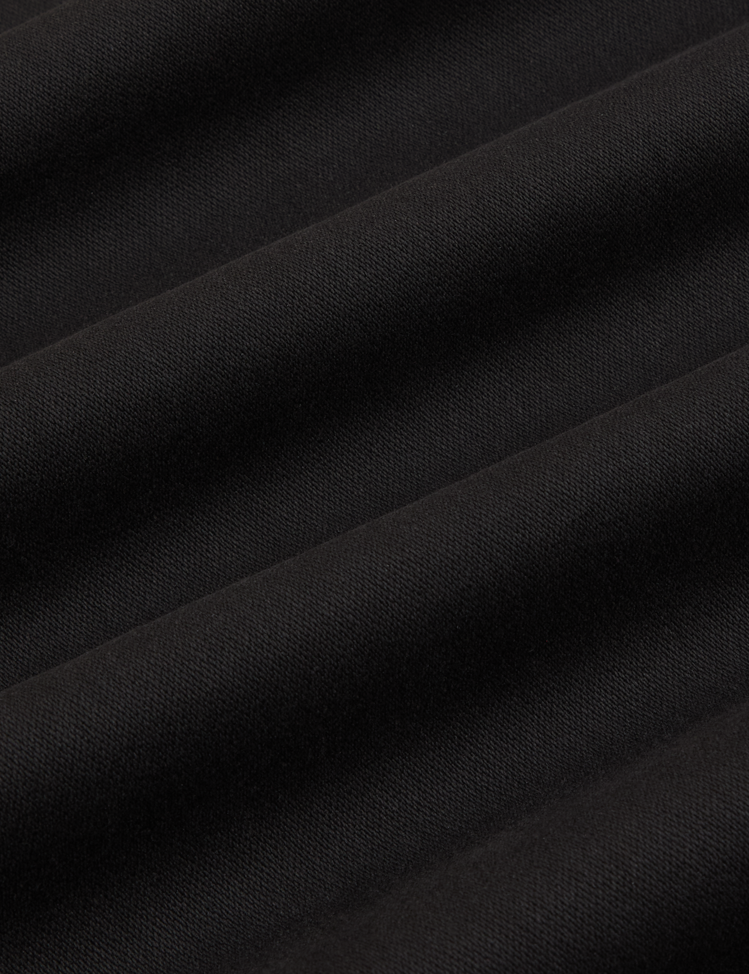 Mechanic Jacket in Basic Black fabric detail close up