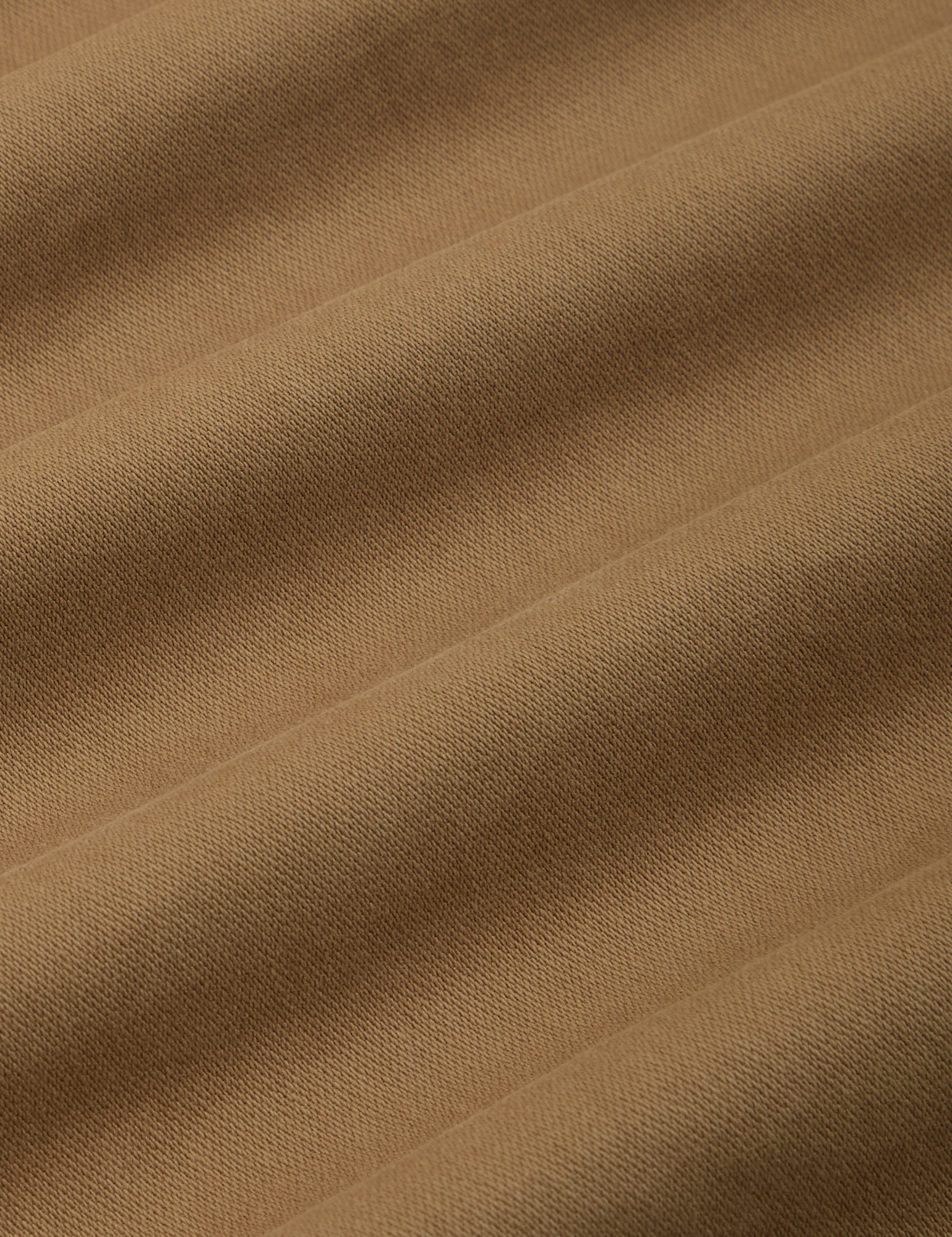 Mechanic Jacket in Desert Brown fabric detail close up