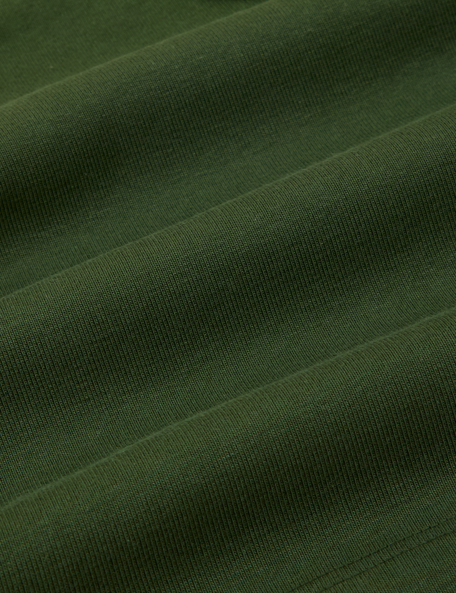 Mini Tank in Evergreen fabric detail close up