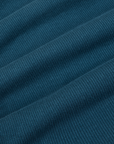 Muscle Tee in Lagoon fabric detail close up