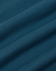 Racerback Tank in Lagoon fabric detail close up