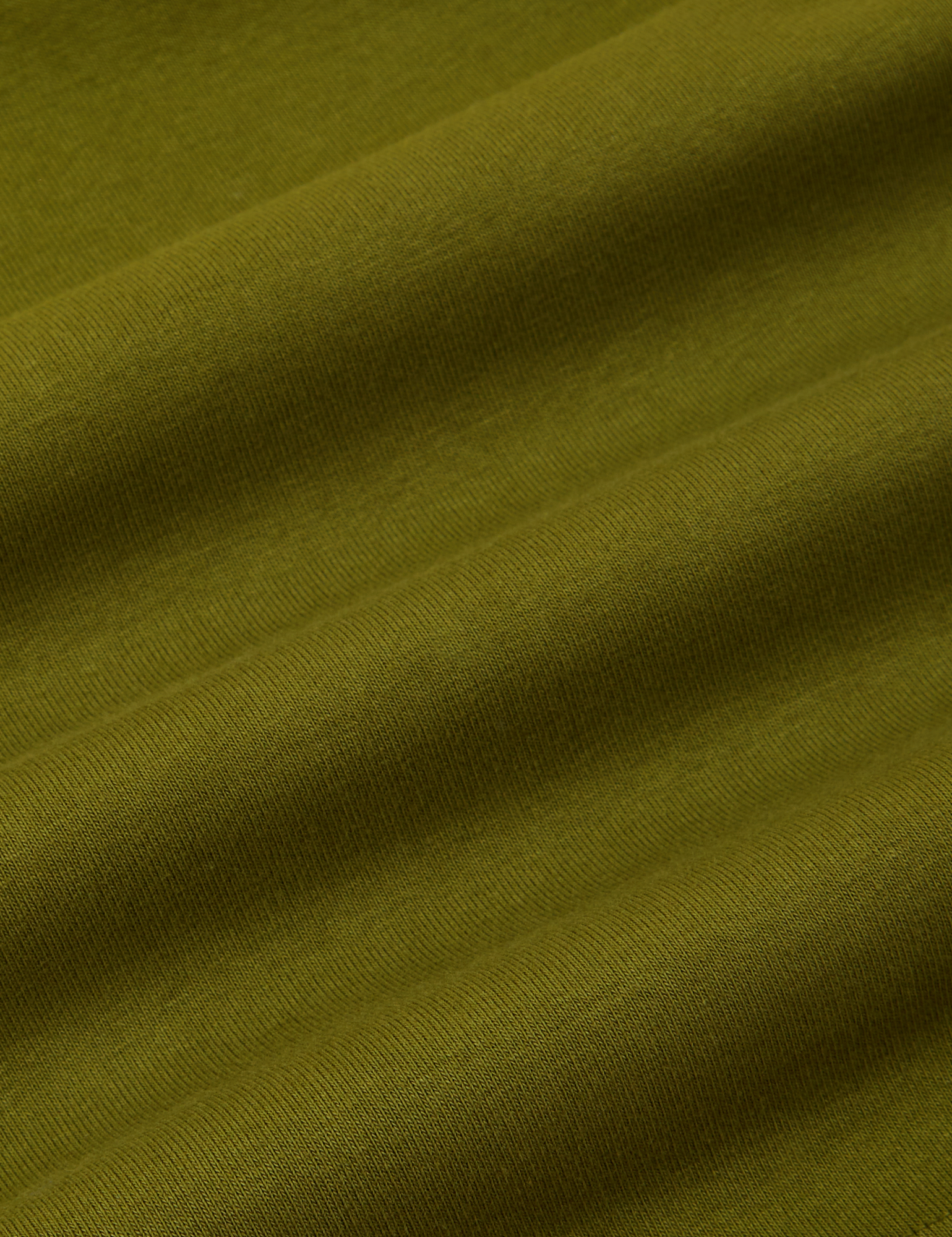 Racerback Tank in Summer Olive fabric detail close up
