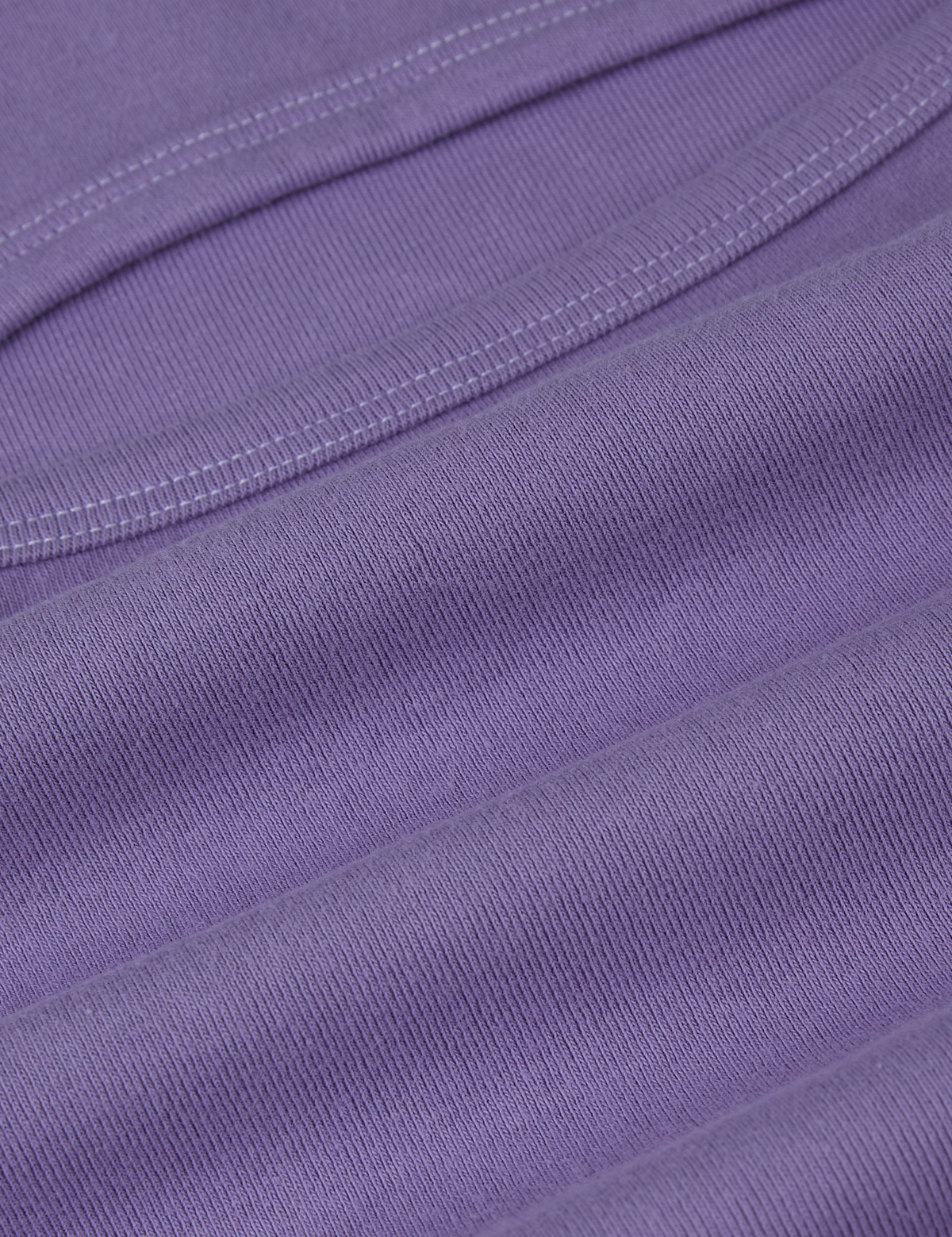 Porthole Tank in Faded Grape fabric detail close up