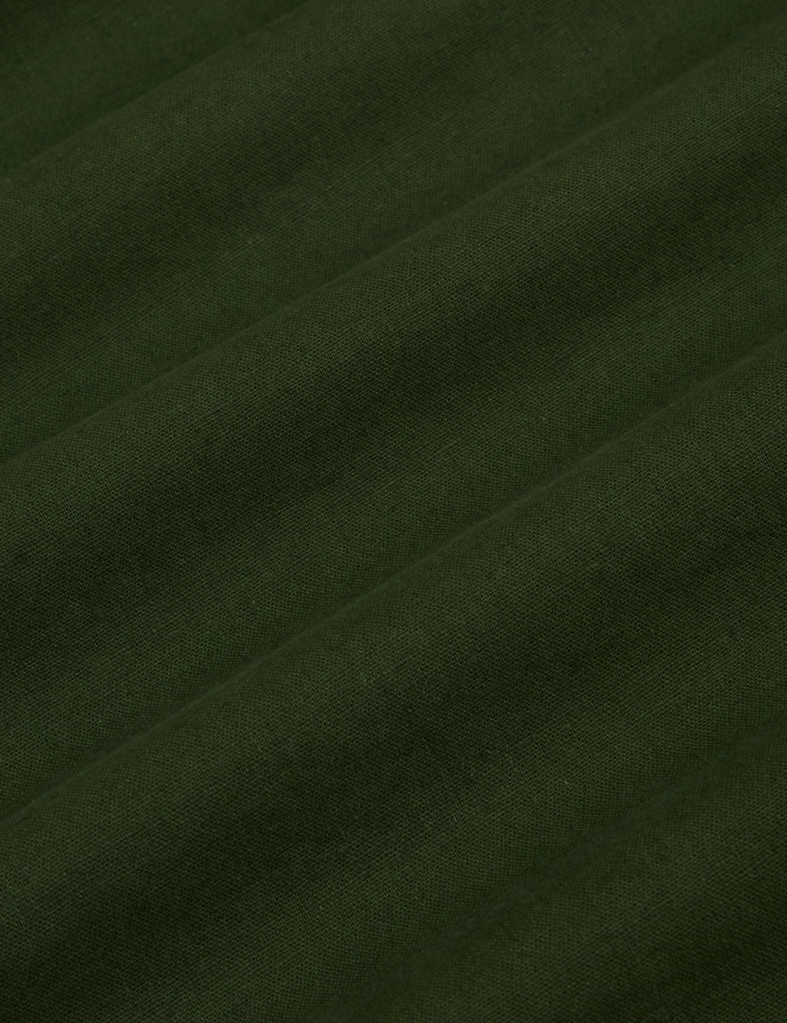 Pantry Button-Up in Evergreen fabric detail close up