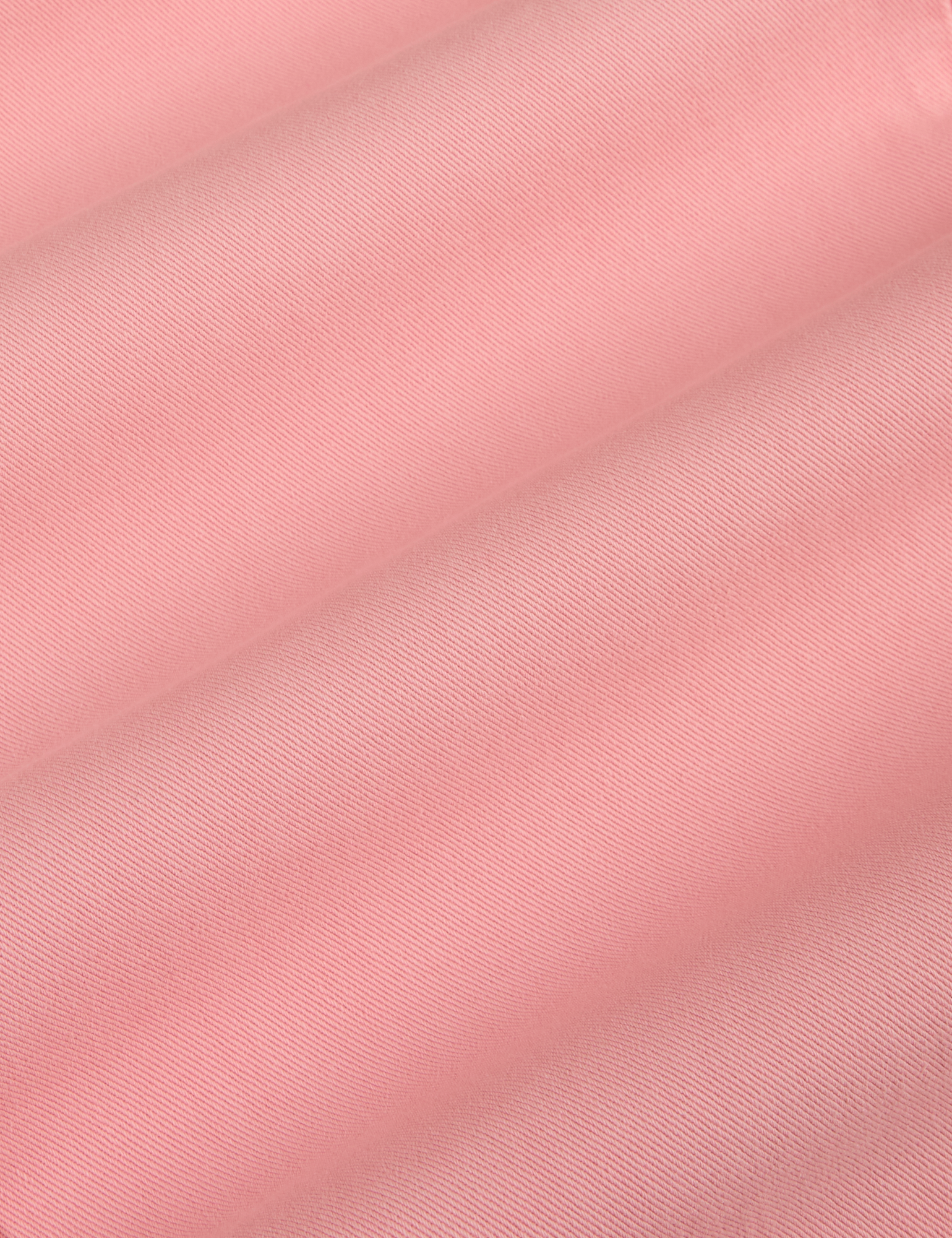 Work Pants in Baby Pink fabric detail close up