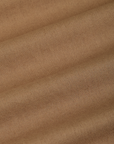 Pantry Button-Up in Desert Brown fabric detail close up