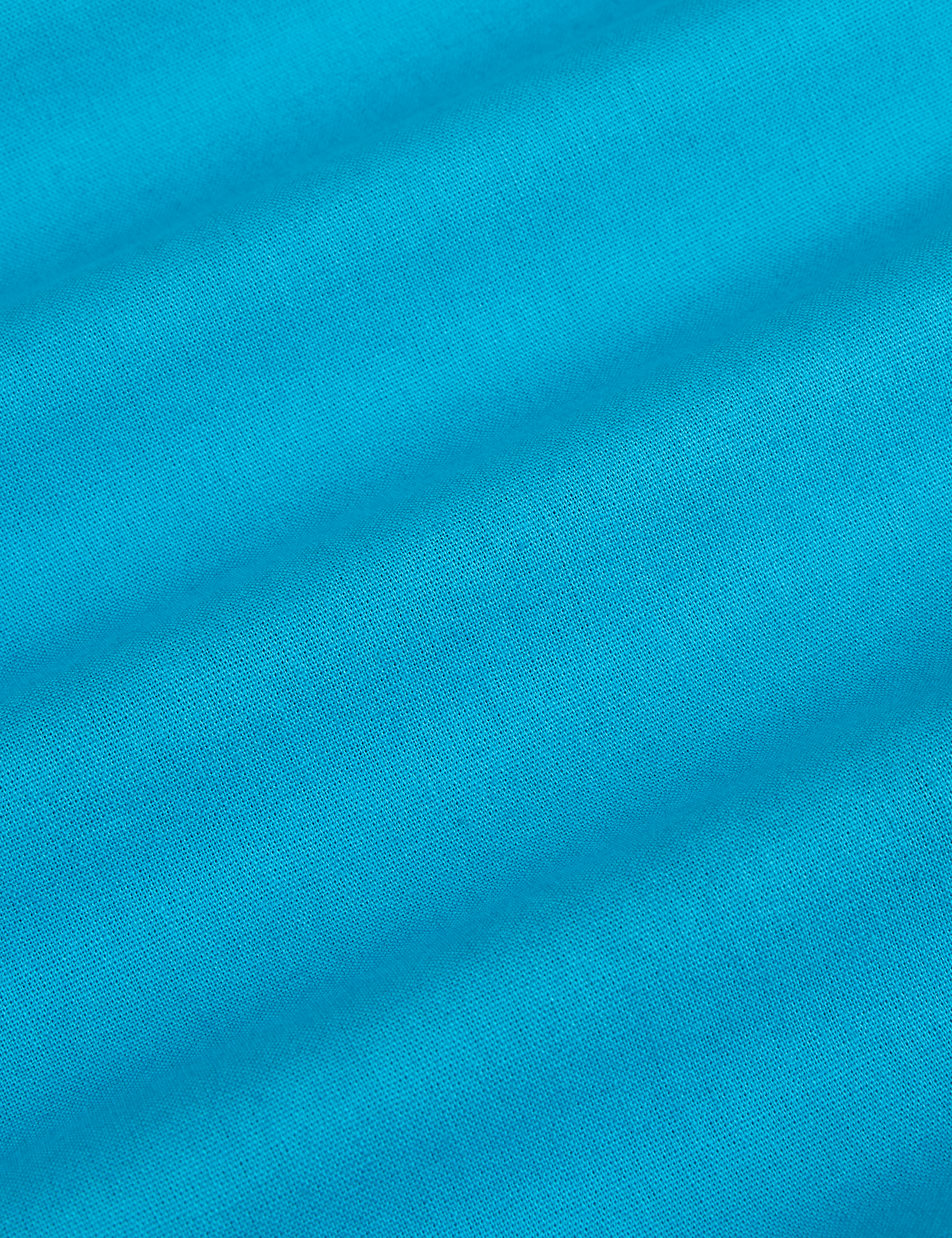 Pantry Button-Up in Hawaiian Blue fabric detail close up