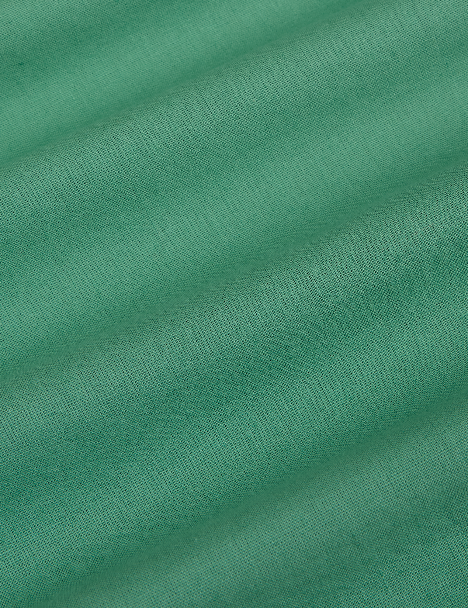 Pantry Button-Up in Seafoam Green fabric detail close up