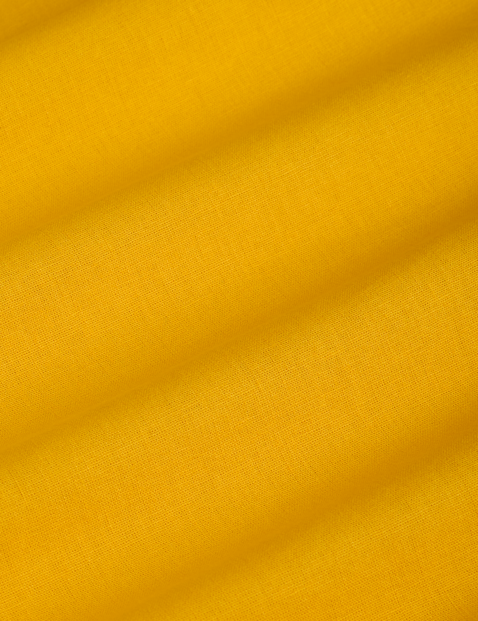 Pantry Button-Up in Sunshine Yellow fabric detail close up