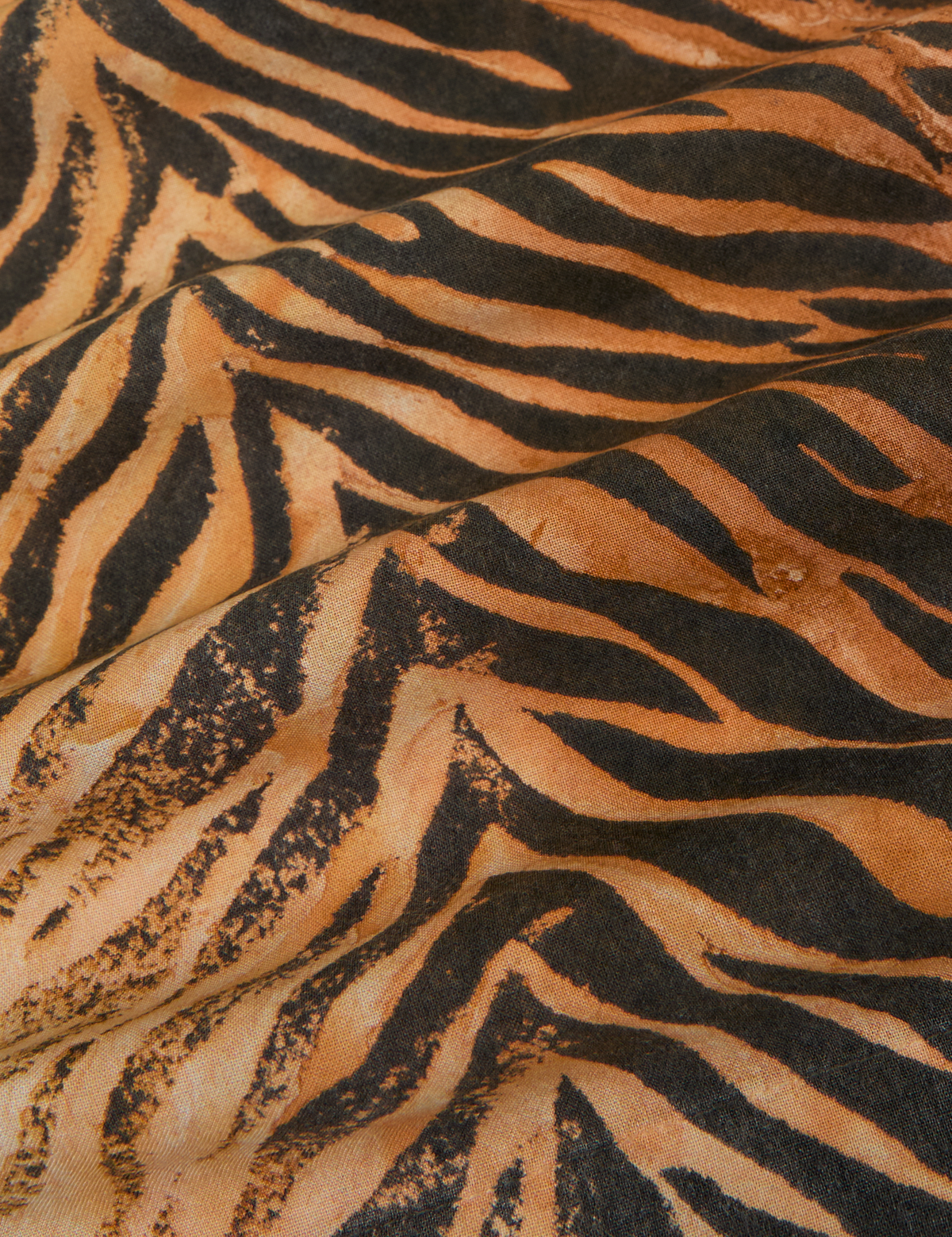 Fabric close up of the Tiger Pantry Button Up