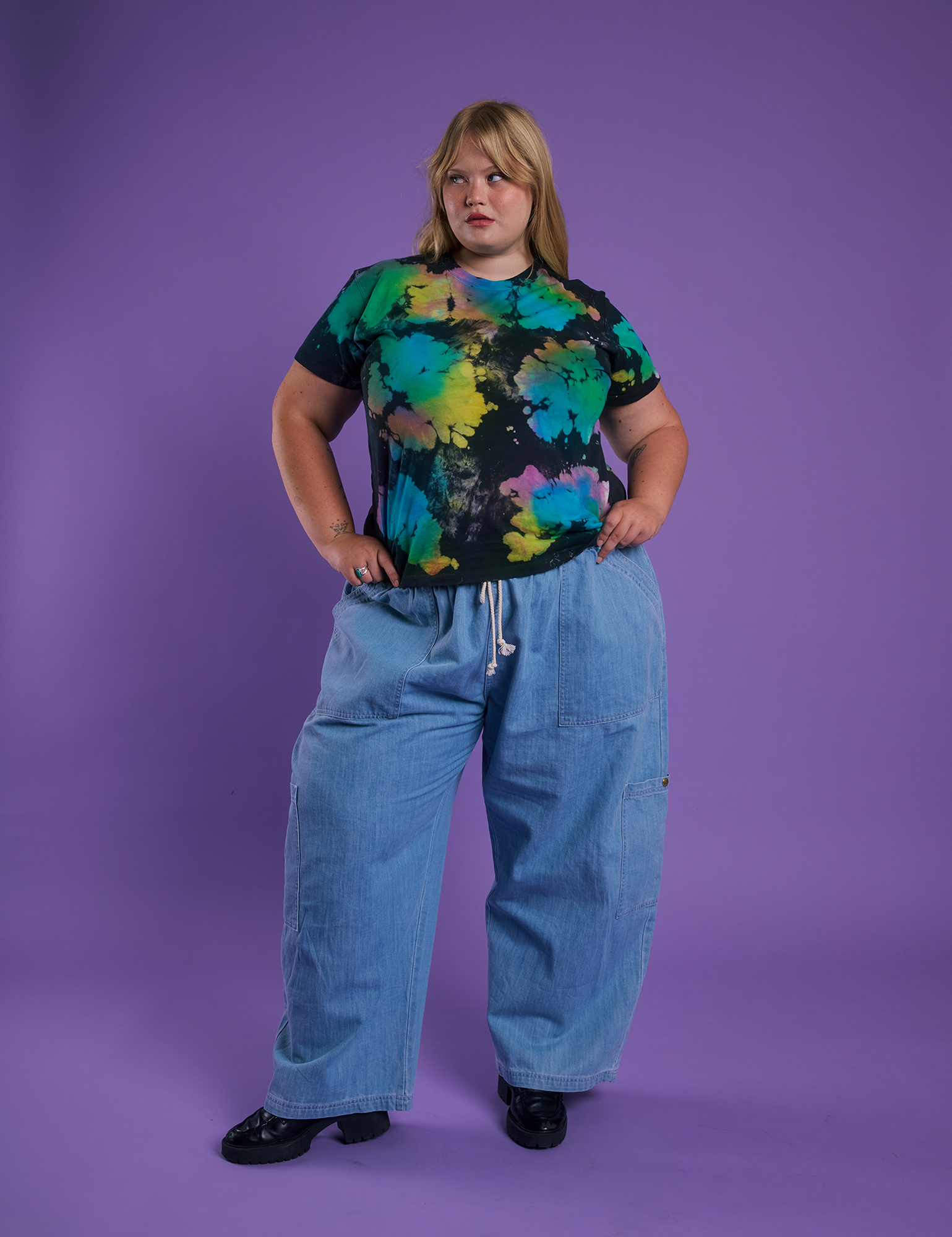 Magic Waters Vintage Tee - Rainbow