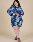 Heavyweight Oversized Hoodie - Blue Magic Waters
