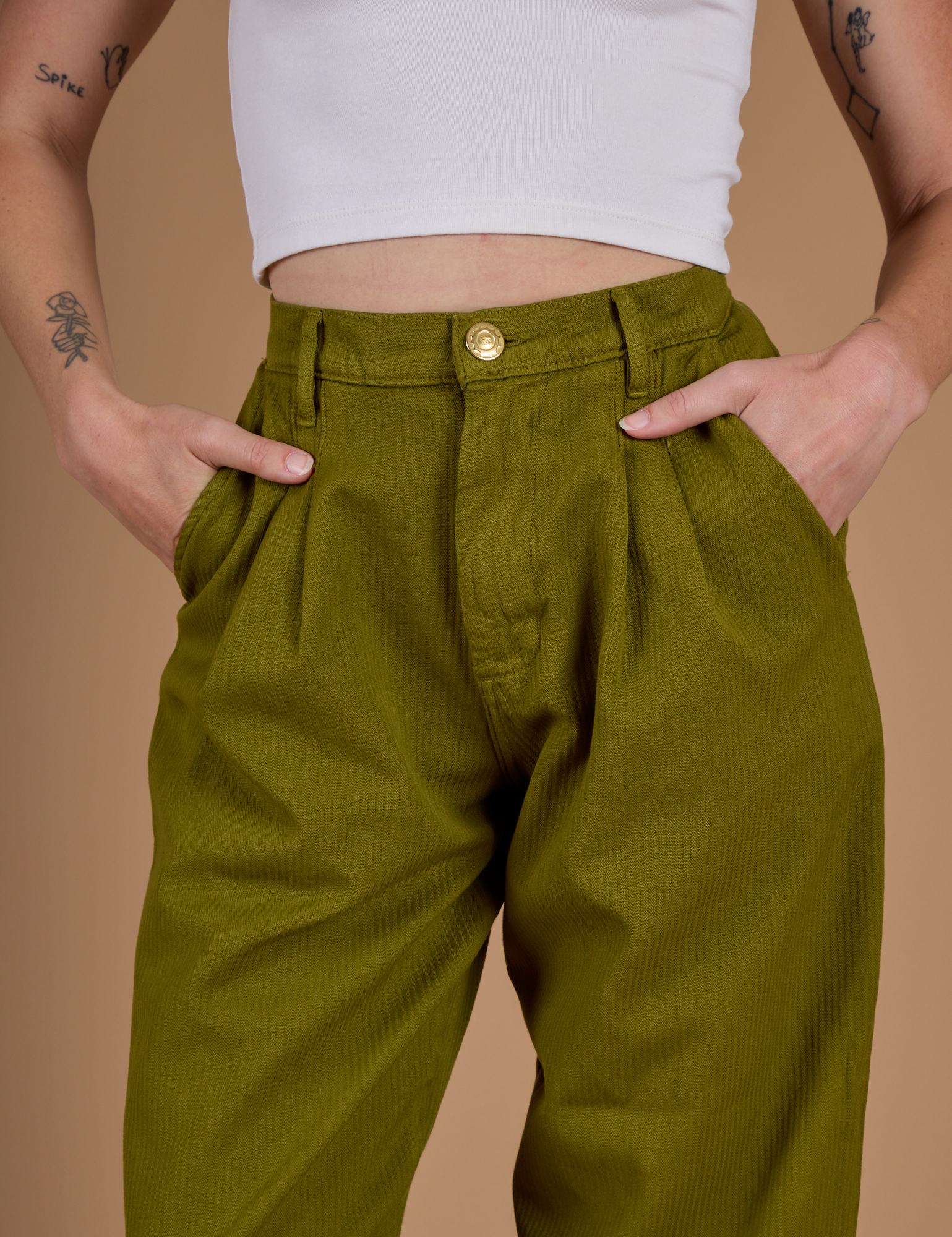 Heritage Trousers - Olive Green