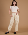 Heritage Trousers - Vintage Off-White