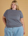 The Organic Vintage Tee - Washed Grey