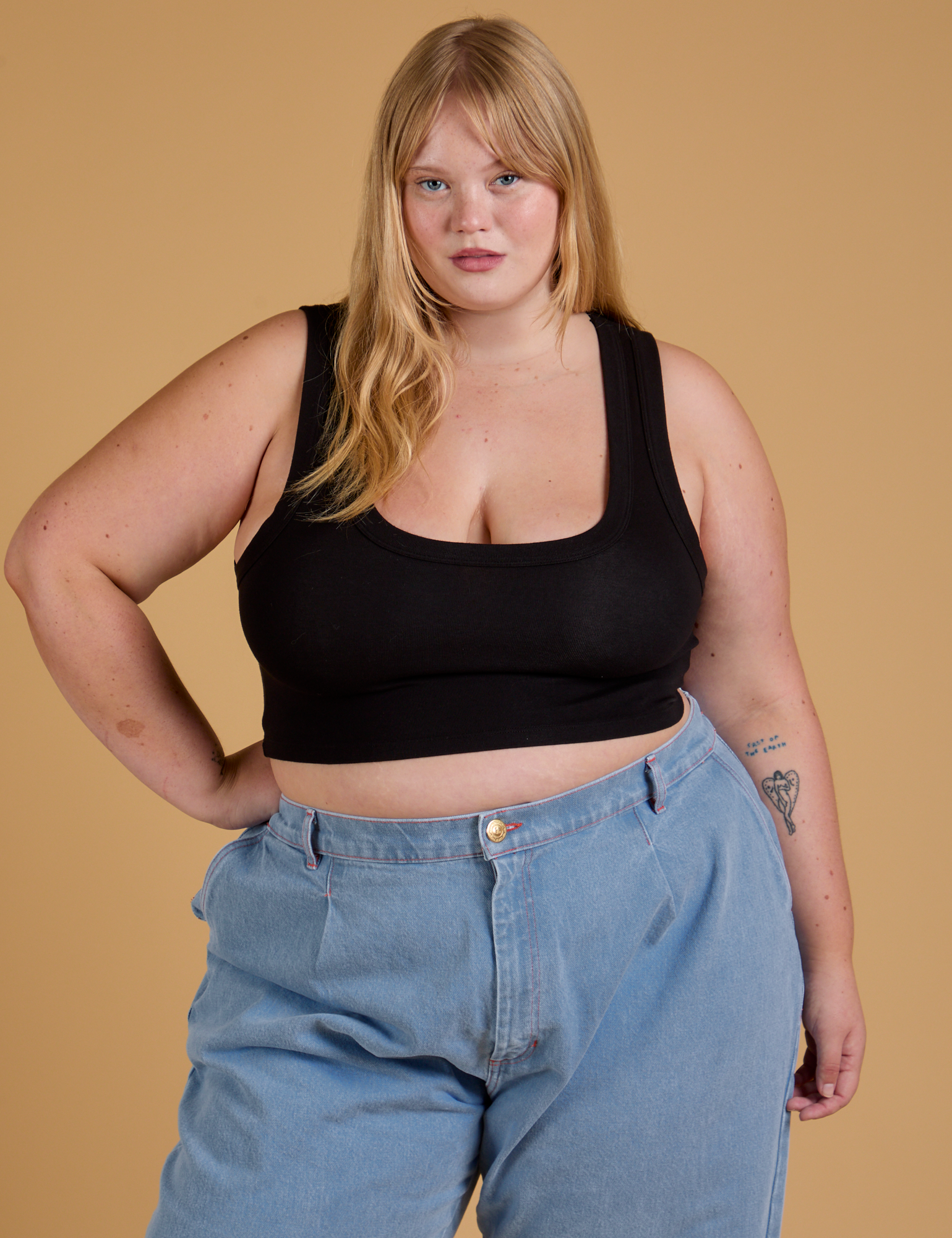 Mini Tank in Basic Black on Juliet
