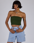 Tube Top - Evergreen