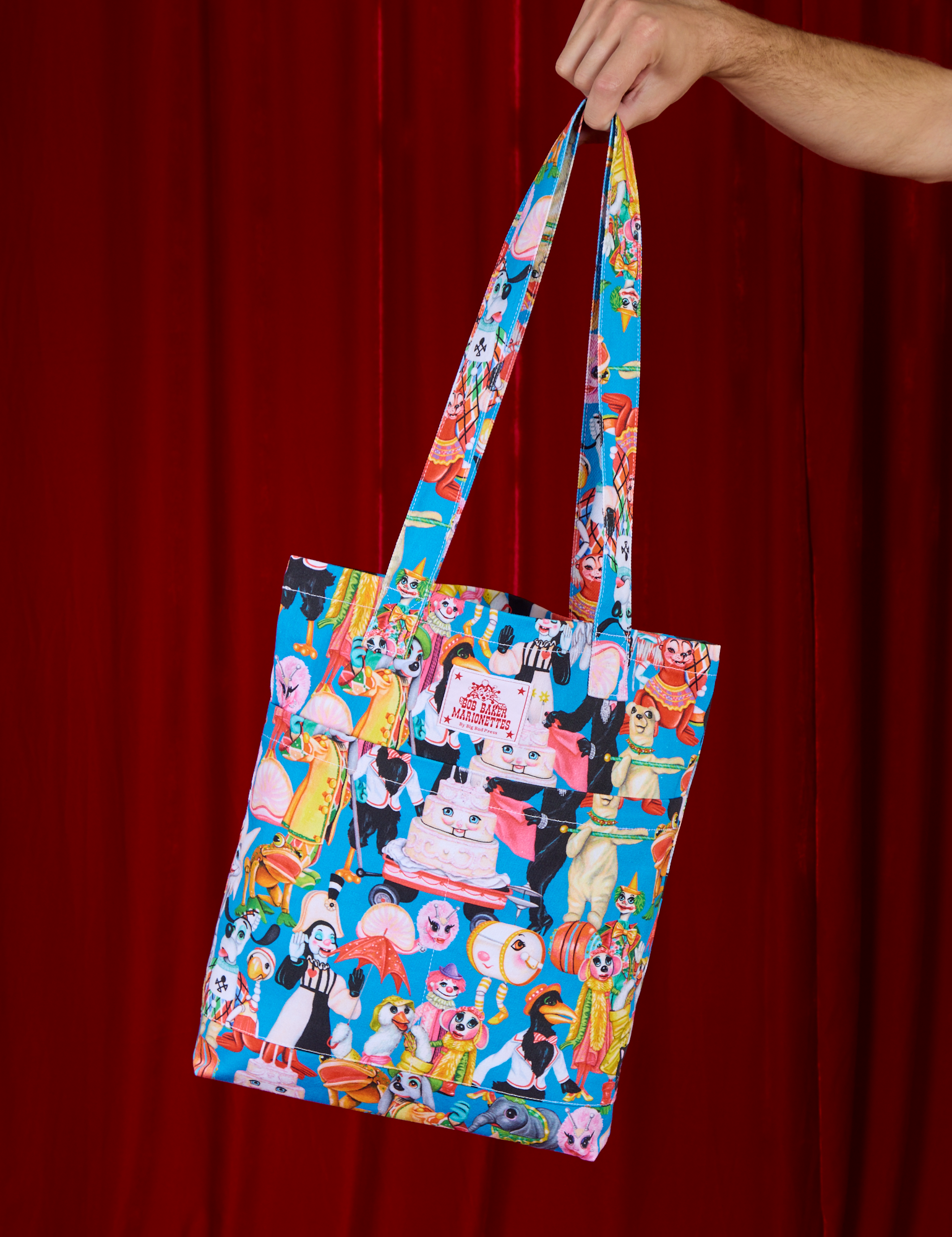 Bob Baker Puppets Printed Bags
