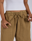 Drawstring Shorts - Desert Brown