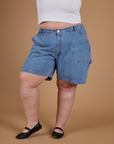 Carpenter Shorts - Medium Wash