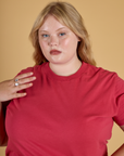 The Organic Vintage Tee - Hot Pink