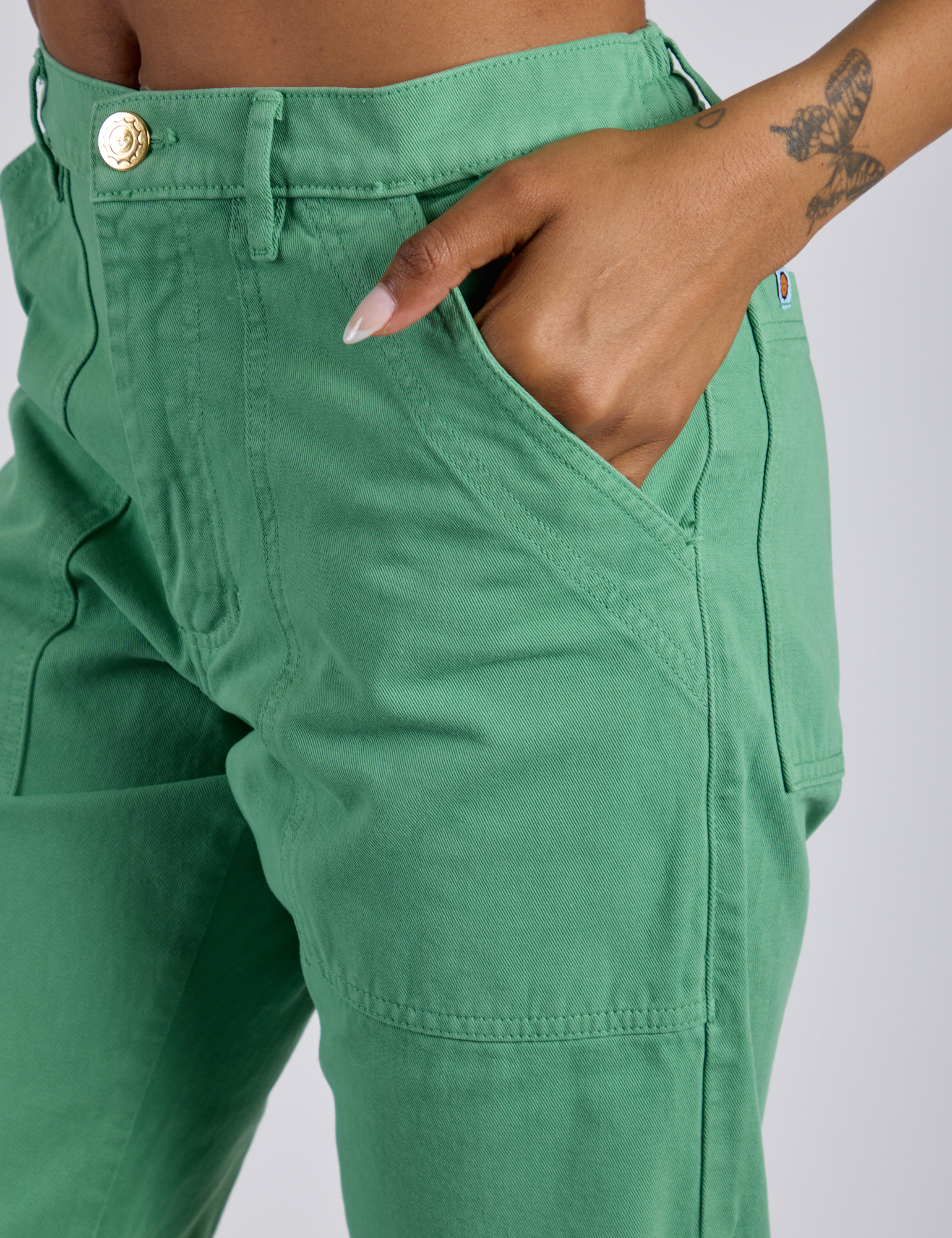 Work Pants - Seafoam Green
