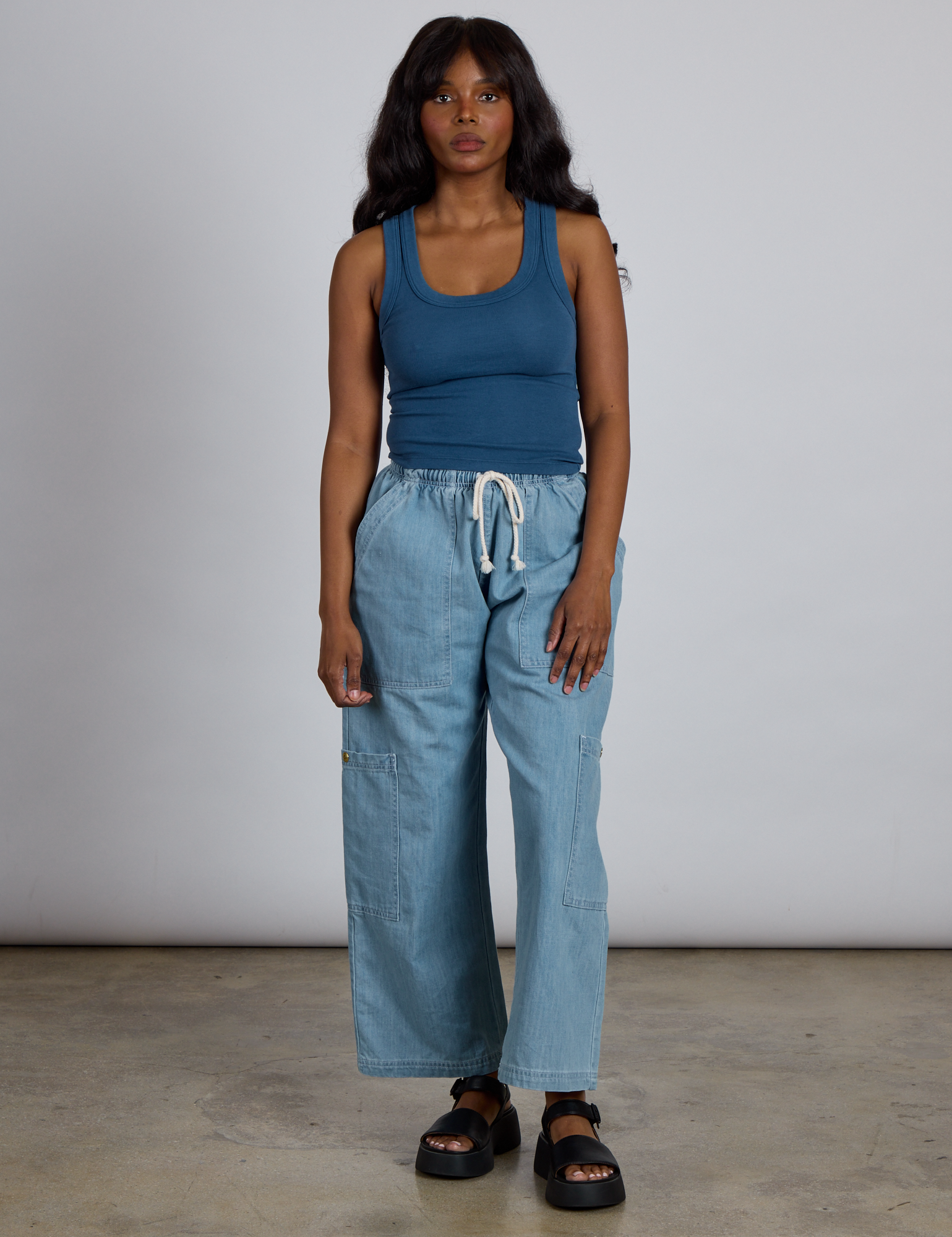 The Tank Top - French Blue
