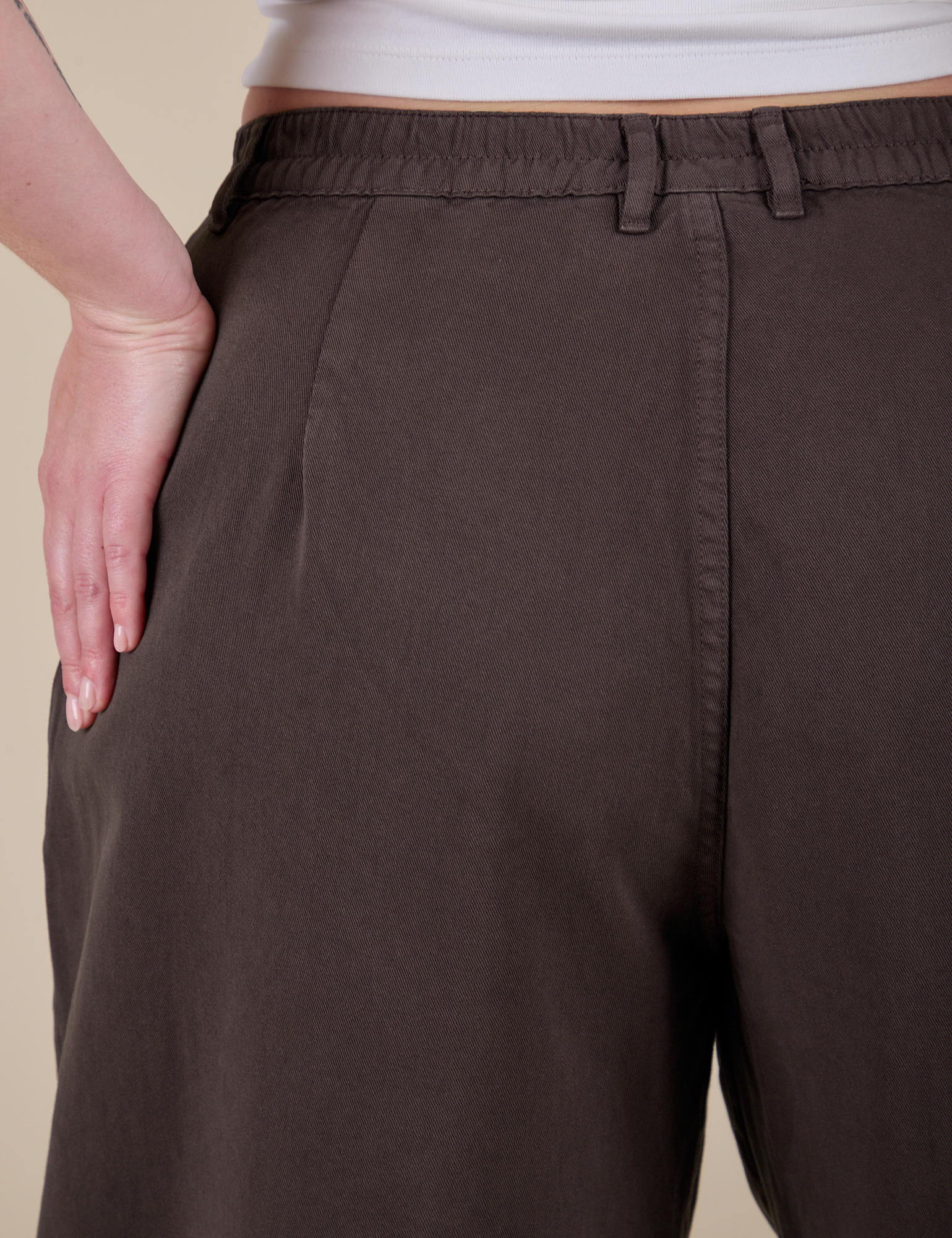 Heavyweight Trousers - Espresso Brown