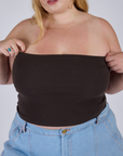 Tube Top - Espresso Brown