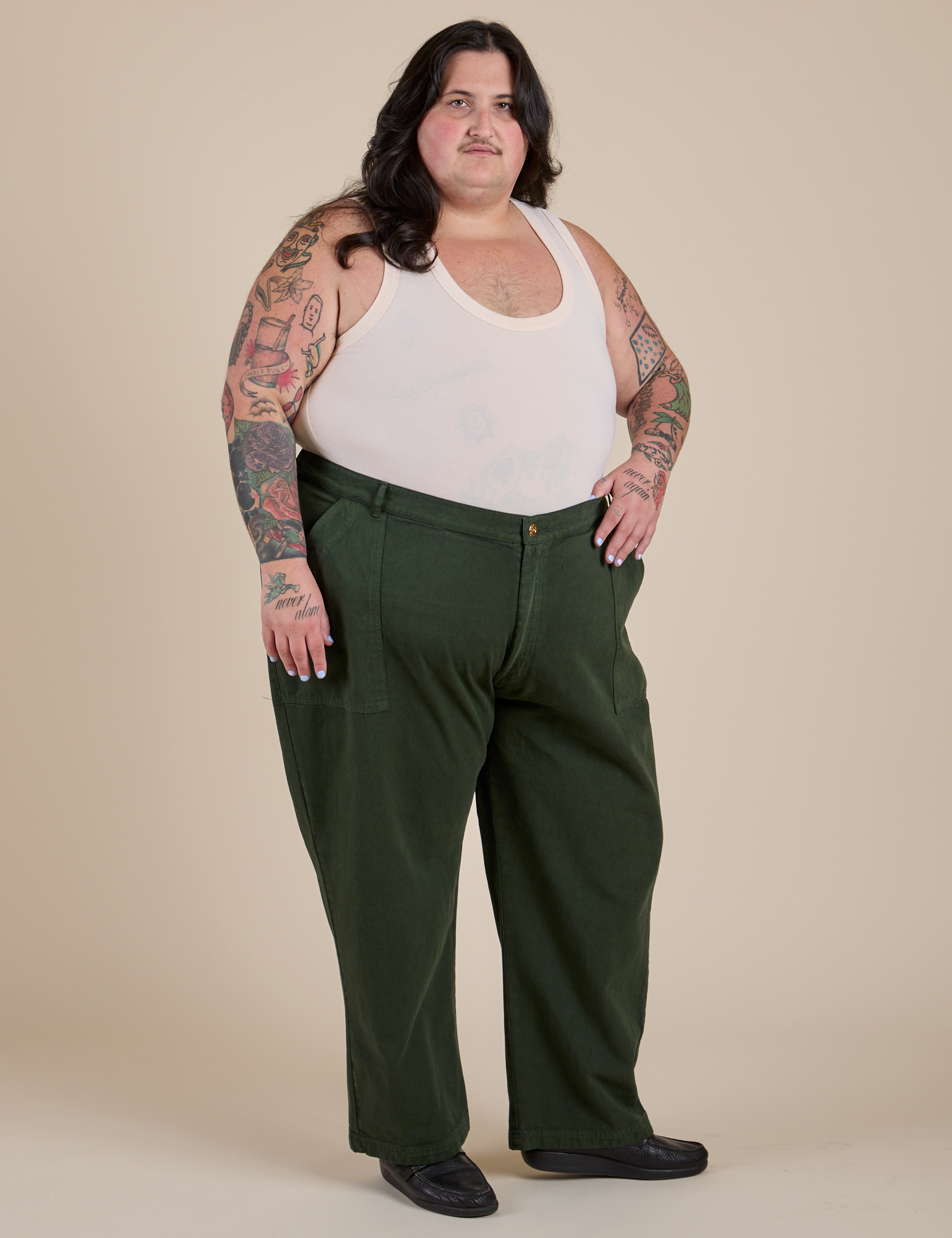 Work Pants - Swamp Green