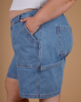 Carpenter Shorts - Medium Wash