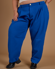 Heritage Trousers in Royal Blue on Juliet