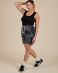 Heavyweight Sweat Shorts - Black Magic Waters