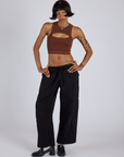 Porthole Tank - Fudgesicle Brown