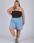 Tube Top - Espresso Brown