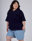 Burly Jersey - Navy