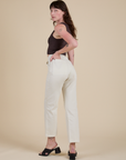 Work Pants - Vintage Tee White
