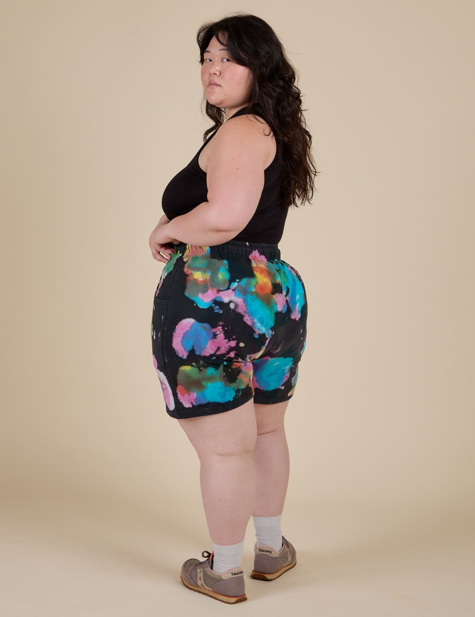 Heavyweight Sweat Shorts - Rainbow Magic Waters