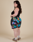 Heavyweight Sweat Shorts - Rainbow Magic Waters