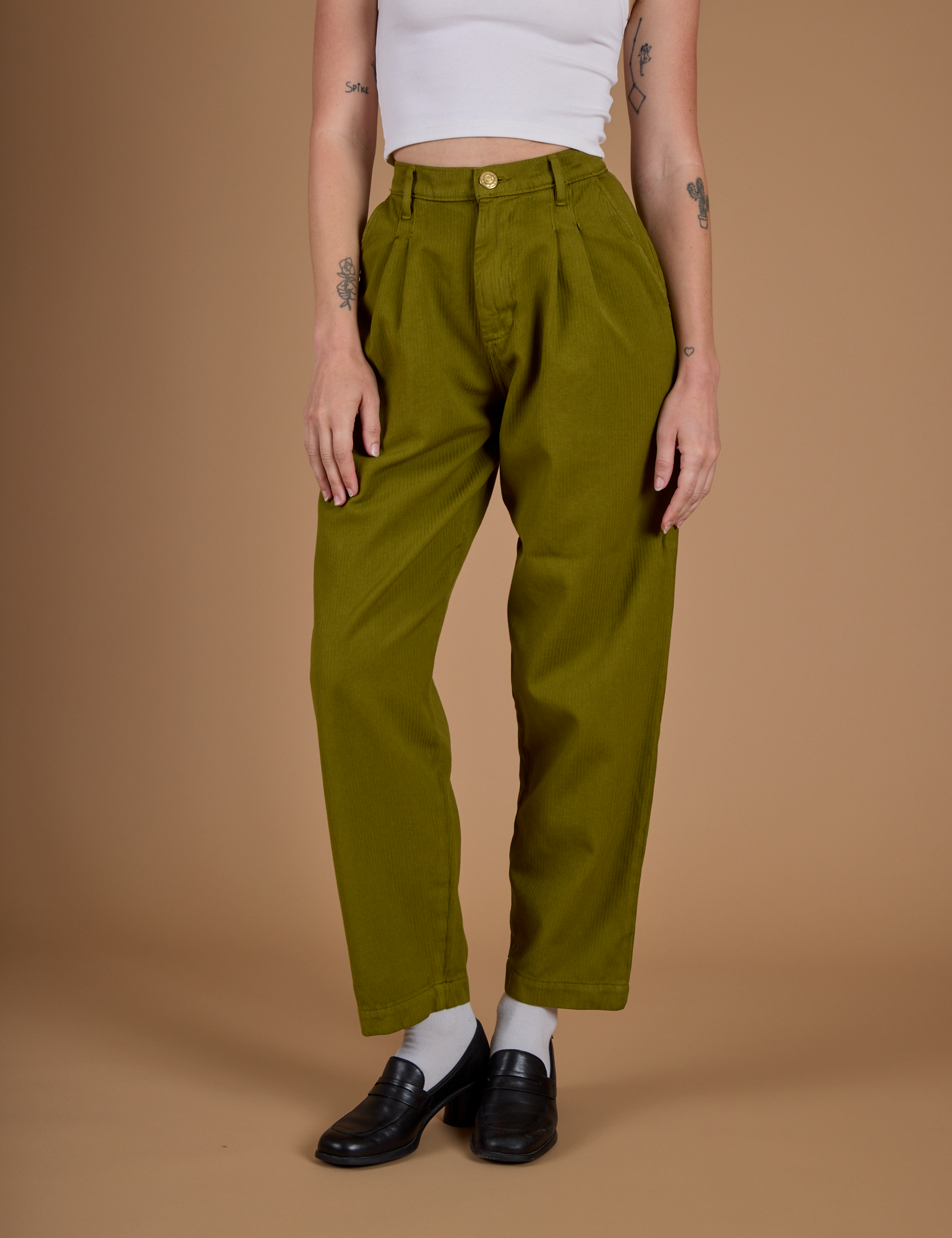 Heritage Trousers - Olive Green