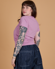 The Organic Vintage Tee - Lilac Purple
