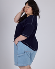 Burly Jersey - Navy