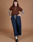 Burly Tee - Fudgesicle Brown