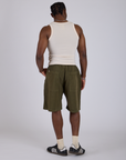 Drawstring Shorts - Surplus Green