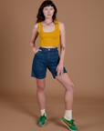 Carpenter Shorts - Dark Wash
